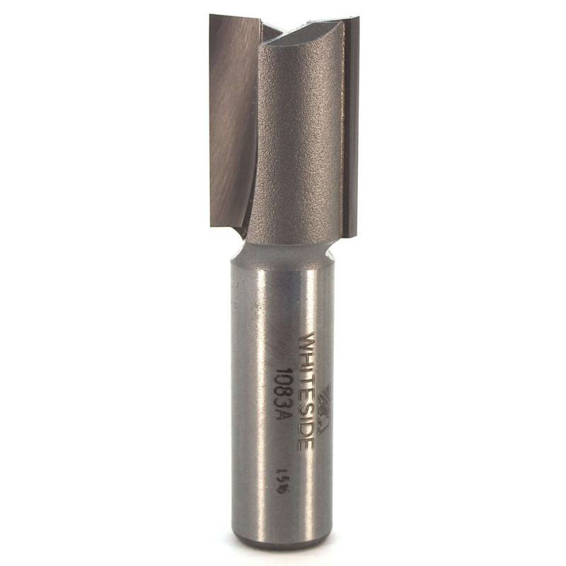Double Flute Straight Cut Router Bit - 1/2" SH - Diameter:23/32" - Cutting Length:1" - Overall Length:2-1/2"